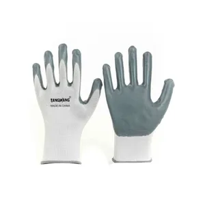 دستکش ایمنی تانگ وانگ مدل کف مواد مجموعه 12 عددی