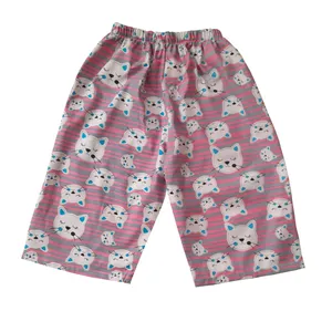 شلوارک راحتی دخترانه مدل گربه کوچولو