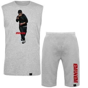 ست تاپ و شلوار مردانه 27 مدل Eminem کد B75