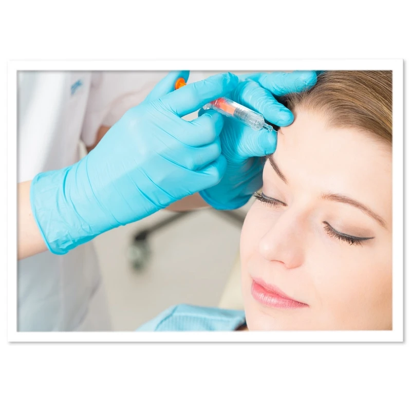 تابلو بکلیت طرح بوتاکس پوست و زیبایی مدل W-14220