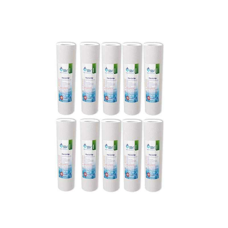 فیلتر دستگاه تصفیه آب اس اس وی مدل H-P.P بسته 10 عددی