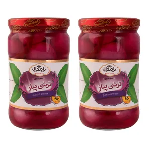 ترشی پیاز پامچال -650 گرم مجموعه 2 عددی