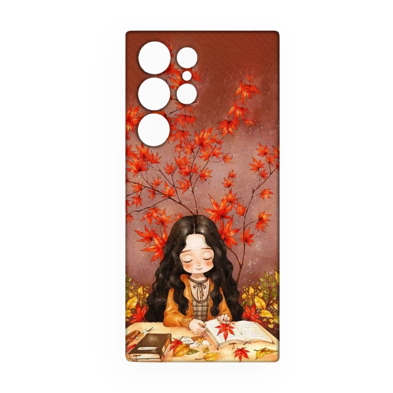 کاور طرح دخترلنه کد 151 مناسب برای گوشی موبایل سامسونگ Galaxy S21 Ultra