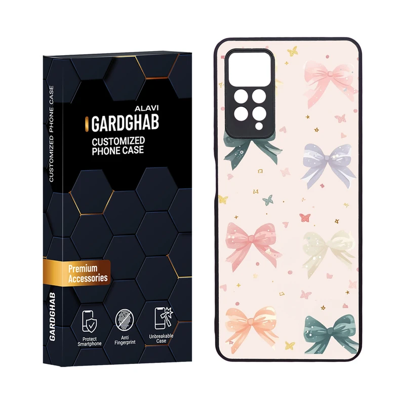 کاور گارد قاب مدل دور ژله ای دخترانه مناسب برای گوشی موبایل شیائومی Redmi Note 12 Pro 4G