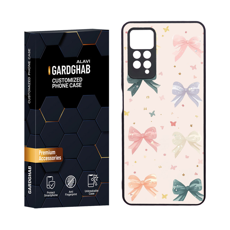 کاور گارد قاب مدل دور ژله ای دخترانه مناسب برای گوشی موبایل شیائومی Redmi Note 12 Pro 4G