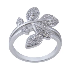  انگشتر نقره زنانه بازرگانی میلادی کد AWR-276