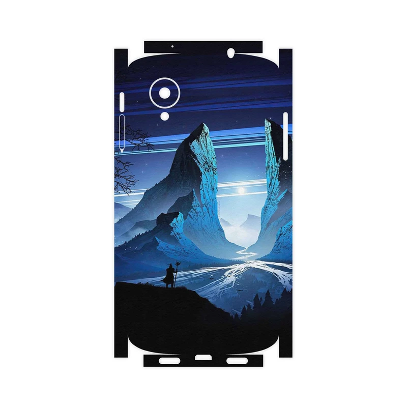 برچسب پوششی ماهوت مدل Blue Mountains Digital Art-FullSkin مناسب برای گوشی موبایل گوگل Nexus 5