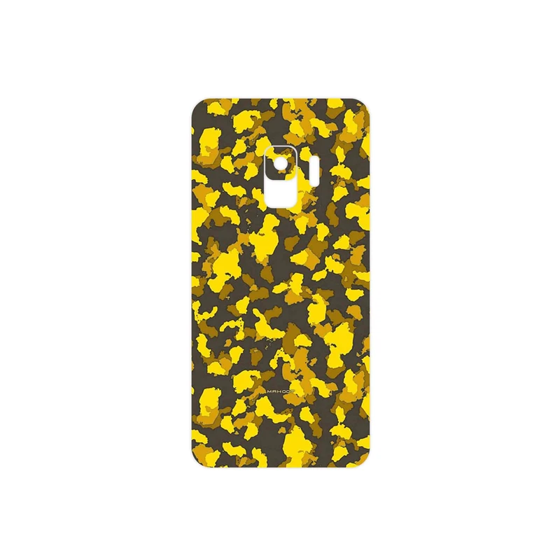 برچسب پوششی ماهوت مدل Yellow Infantry Army مناسب برای گوشی موبایل سامسونگ Galaxy S9