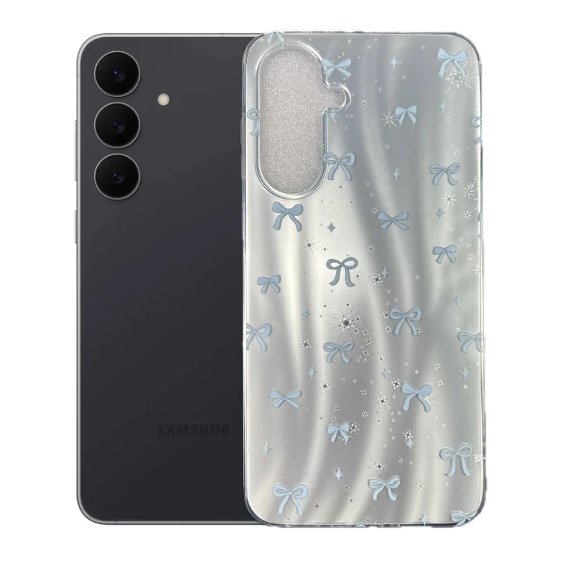 کاور طرح پاپیون آسمانی مناسب برای گوشی موبایل سامسونگ Galaxy S25 FE