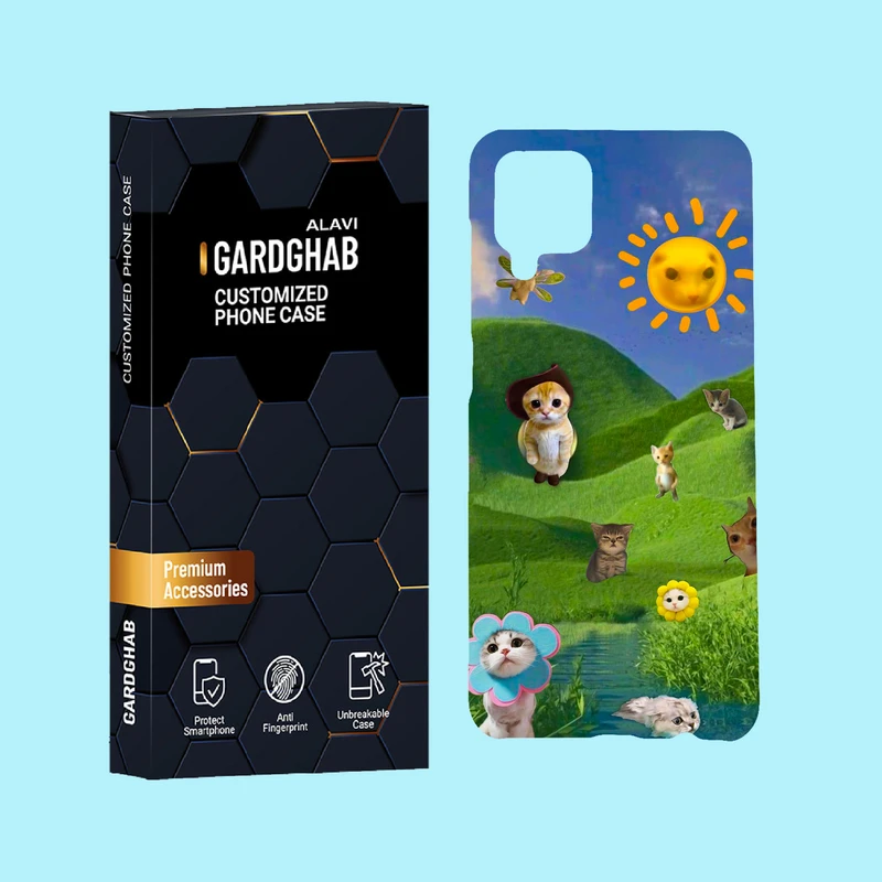 کاور گارد قاب علوی مدل کیوت مناسب برای گوشی موبایل سامسونگ Galaxy A12