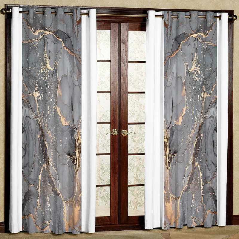 پرده مدل سنگی مخمل پانچی کد 4141 سایز 200x140 سانتی متر