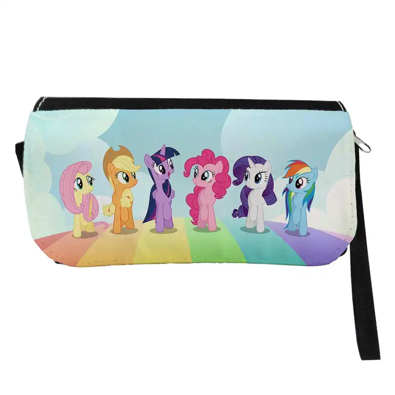 جامدادی مدل دوزیپ طرح انیمیشن پونی کوچولو کد NI685