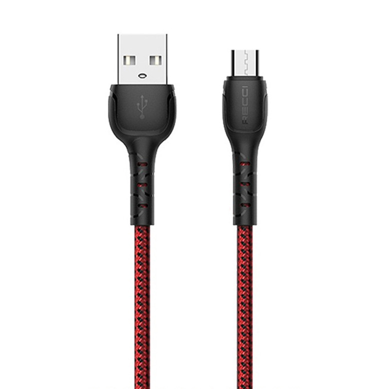 کابل تبدیل USB به MicroUSB رسی مدل RTC-N16M طول 1 متر
