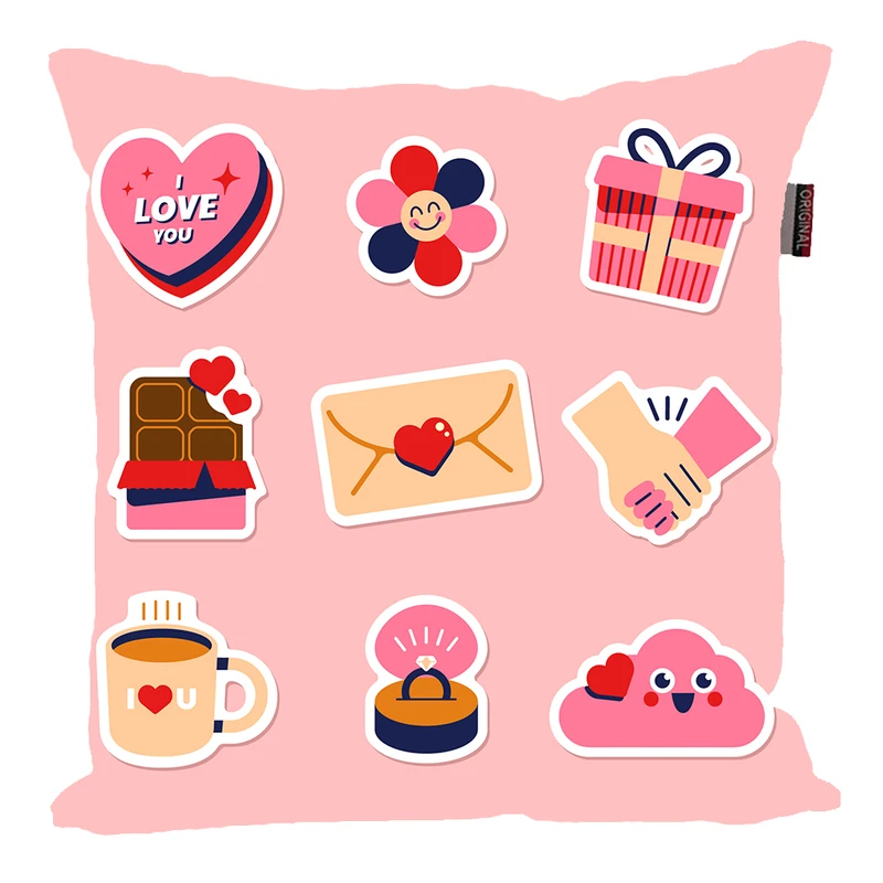 کوسن پاد آفرین مدل عشق طرح LOVE کد PK40887