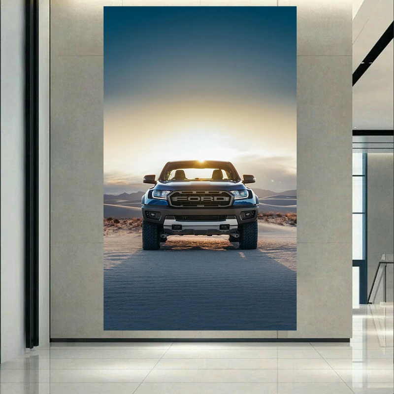 پوستر طرح ماشین آفرود مدل Ford F150 کد AR12150