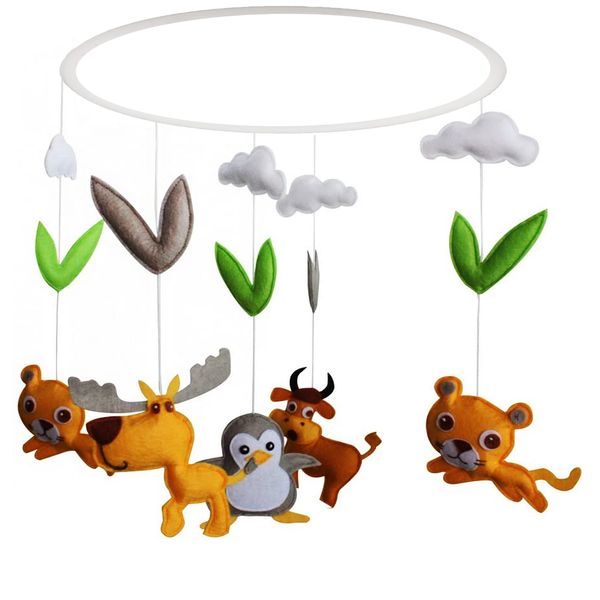 آویز تخت کودک هیاهو مدل کراولی