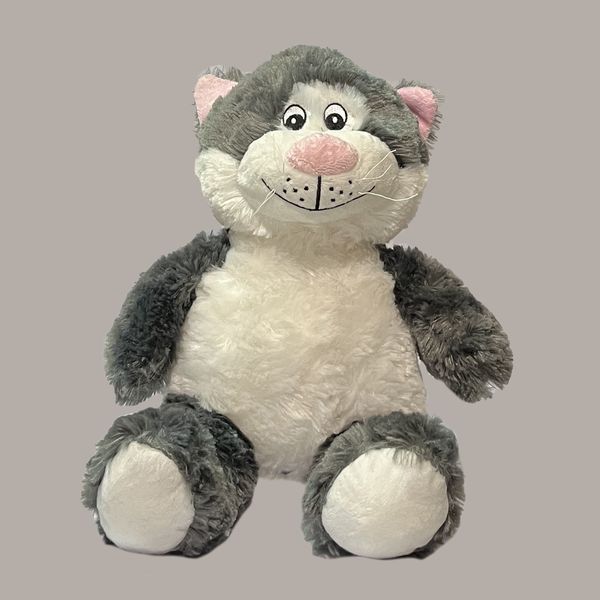 عروسک طرح گربه مدل Ginger Kitty کد SZ11/878 ارتفاع 40 سانتی‌ متر