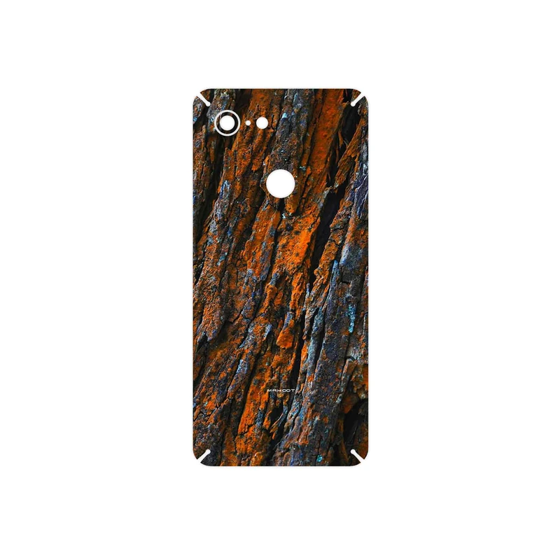 برچسب پوششی ماهوت مدل Wood Texture 6 مناسب برای گوشی موبایل گوگل Pixel 3