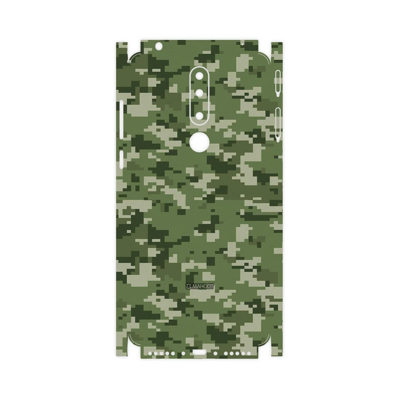 برچسب پوششی ماهوت مدل Army-Green-Pixel-FullSkin مناسب برای گوشی موبایل نوکیا 3.1 Plus