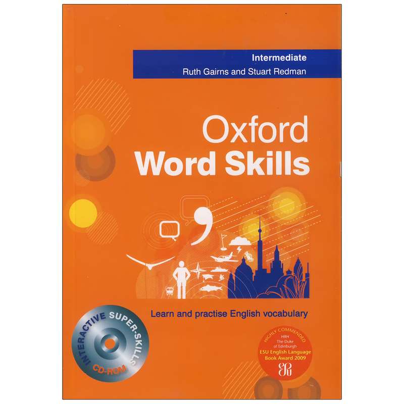 کتاب oxford word skills intermediate اثر  Ruth Gairns, Stuart Redman انتشارات سپاهان