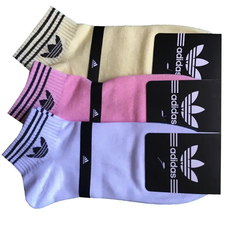 جوراب ورزشی زنانه مدل مچی پنبه ساق کشی کد AD112283CL-WO1 بسته 3 عددی