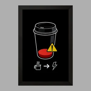 تابلو خندالو مدل کافی شاپ قهوه کد 27533