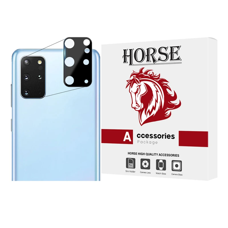 محافظ لنز دوربین هورس مدل FULLENSH مناسب برای گوشی موبایل سامسونگGalaxy  S20 Plus 4G / S20 Plus 5G