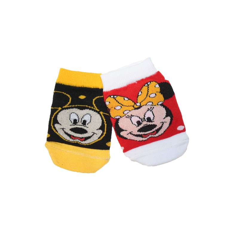 جوراب دخترانه مدل لنگه به لنگه طرح میکی موس 02