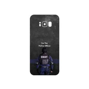 MAHOOT Police Officer Cover Sticker for Samsung Galaxy S8