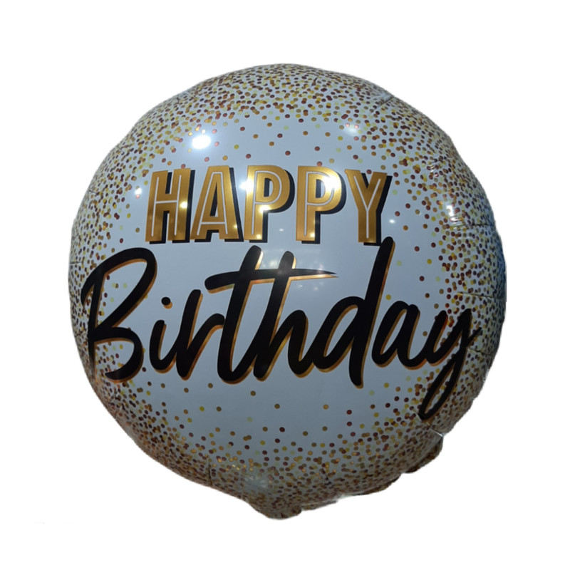 بادکنک فویلی مدل Happy Birthday 