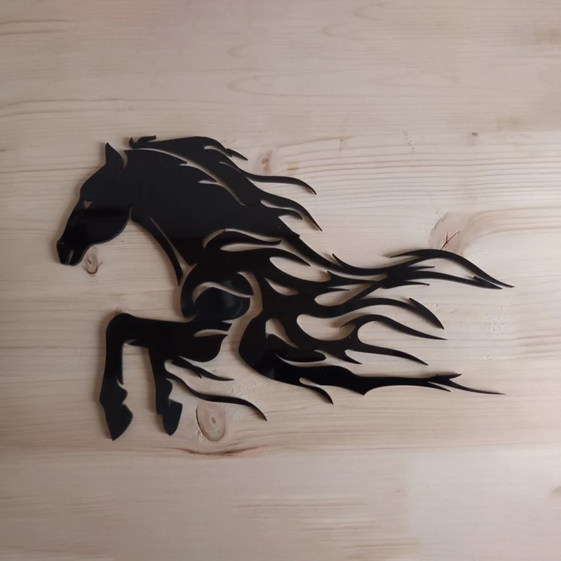 دیوارکوب دیزانور طرح اسب مدل 30 کد A064