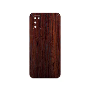 MAHOOT Red-Wood Cover Sticker for Samsung Galaxy M02s