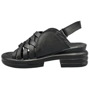 صندل زنانه سی یِنا مدل چرمی کد 1284