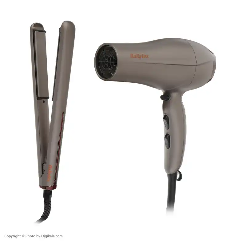 سشوار حرفه ای بابیلیس مدل Style Collection به همراه اتو مو