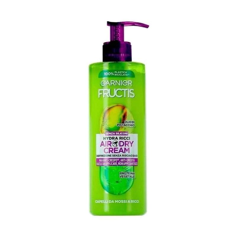 کرم تقویت کننده مو گارنیه مدل Air Dry Pistacchio سازگار با موهای فر و مجعد حجم 400 میلی لیتر