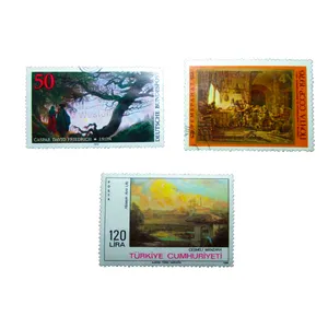 تمبر یادگاری مدل هنری کد h-688 مجموعه 3 عددی