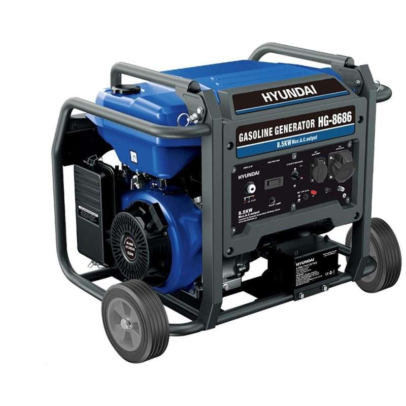 موتور برق بنزینی 8500 وات هیوندای مدل 8686