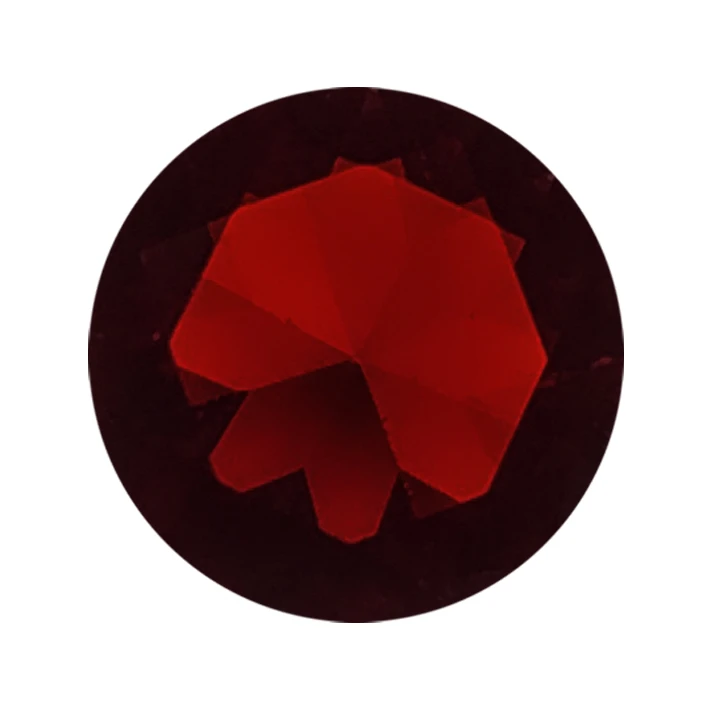 سنگ زینتی یاقوت سرخ سنگ زینتی مدل تراش گرد