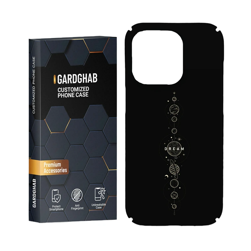  کاور گارد قاب مدل کهکشان مناسب برای گوشی موبایل اپل Iphone 14 Pro