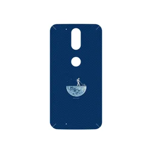 MAHOOT Minimal Gardener Astronaut Cover Sticker for Motorola Moto G4