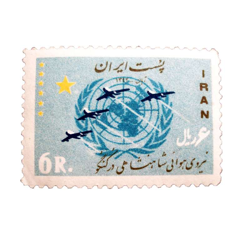 تمبر یادگاری مدل نیروی هوایی کد IR1910 