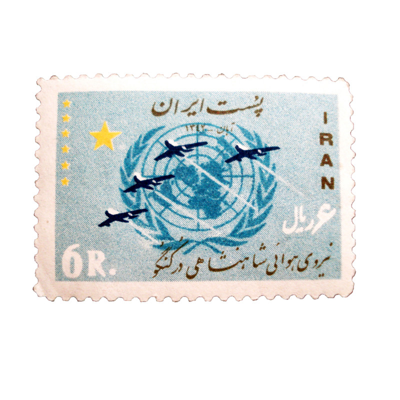 تمبر یادگاری مدل نیروی هوایی کد IR1910 