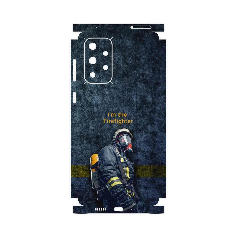 برچسب پوششی ماهوت مدل Firefighter-FullSkin مناسب برای گوشی موبایل سامسونگ Galaxy A73 5G