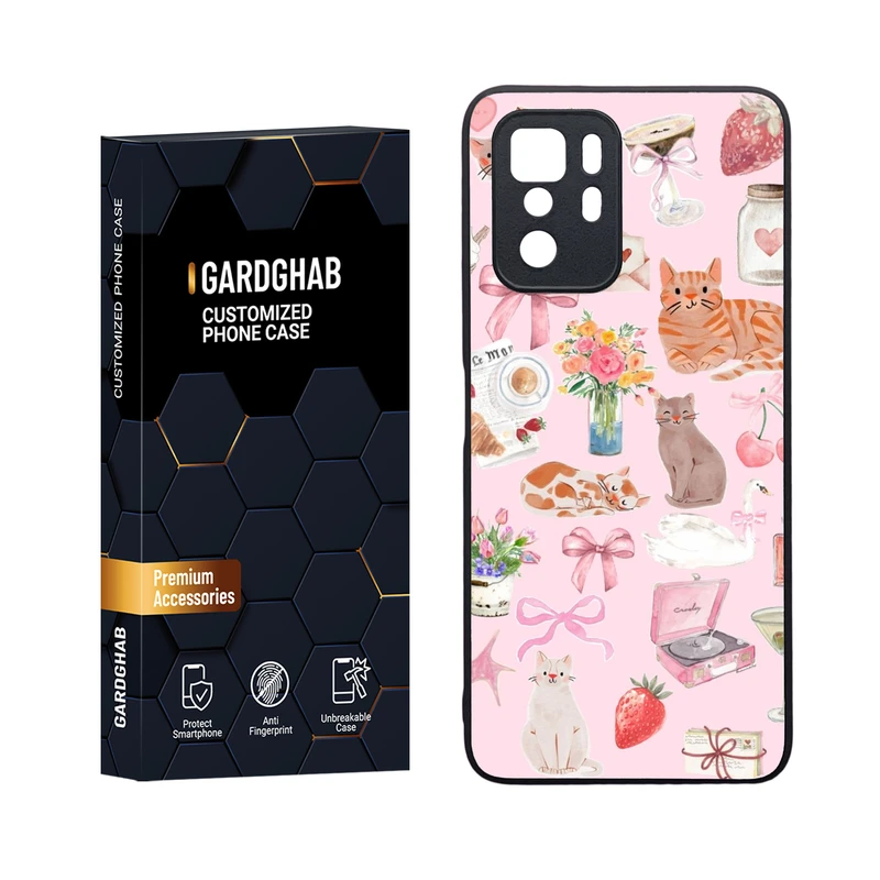 کاور گارد قاب مدل دورژله ای فانتزی مناسب برای گوشی موبایل شیائومی Poco X3 GT / Redmi Note 10 Pro 5G