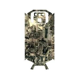 MAHOOT Collage of Skyscraper Cover Sticker for Doogee S70