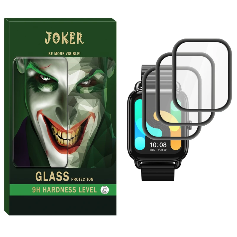 محافظ صفحه نمایش نانو جوکر مدل NJK مناسب برای ساعت هوشمند شیائومی هایلو RS4 Plus بسته سه عددی