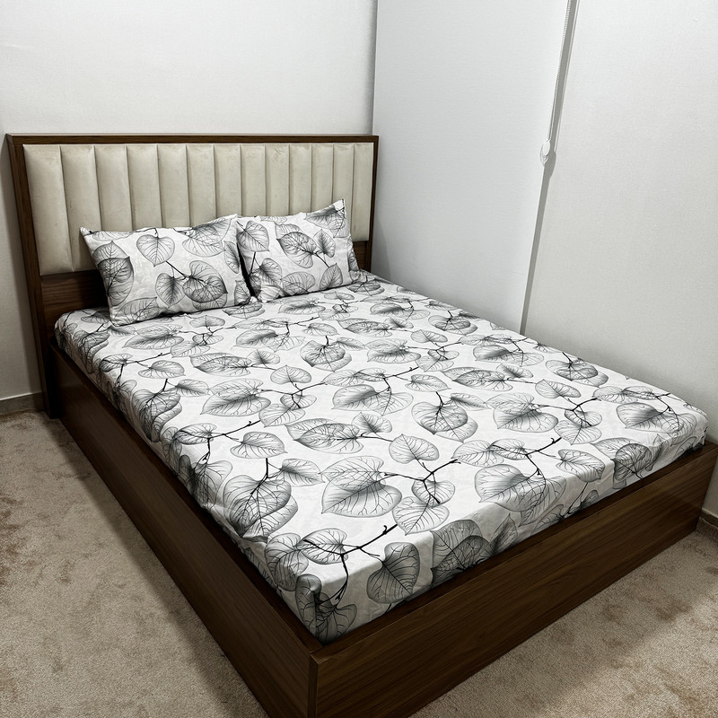 سرویس ملحفه ناتوسا مدل برکه کد 160 دو نفره سه تکه