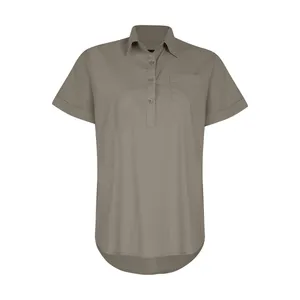 بلوز زنانه آیبکس مدل 001211 رنگ خاکستری