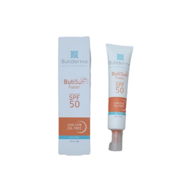 کرم ضد آفتاب بدون رنگ بیوتی درما SPF 50 مدل Fusion ‌مناسب پوست‌های چرب و مختلط حجم 40 میلی‌لیتر -  - 2