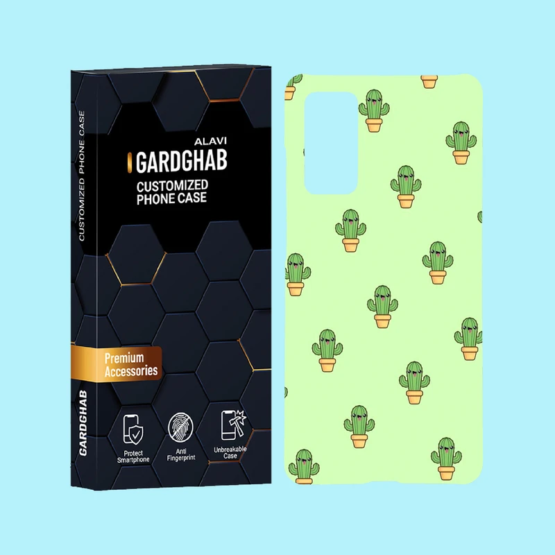 کاور گارد قاب علوی مدل پترن فانتزی مناسب برای گوشی موبایل سامسونگ Galaxy S20 FE